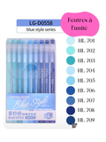 Languo HL Blue Style – Marqueurs de dessin & peinture à l’unité