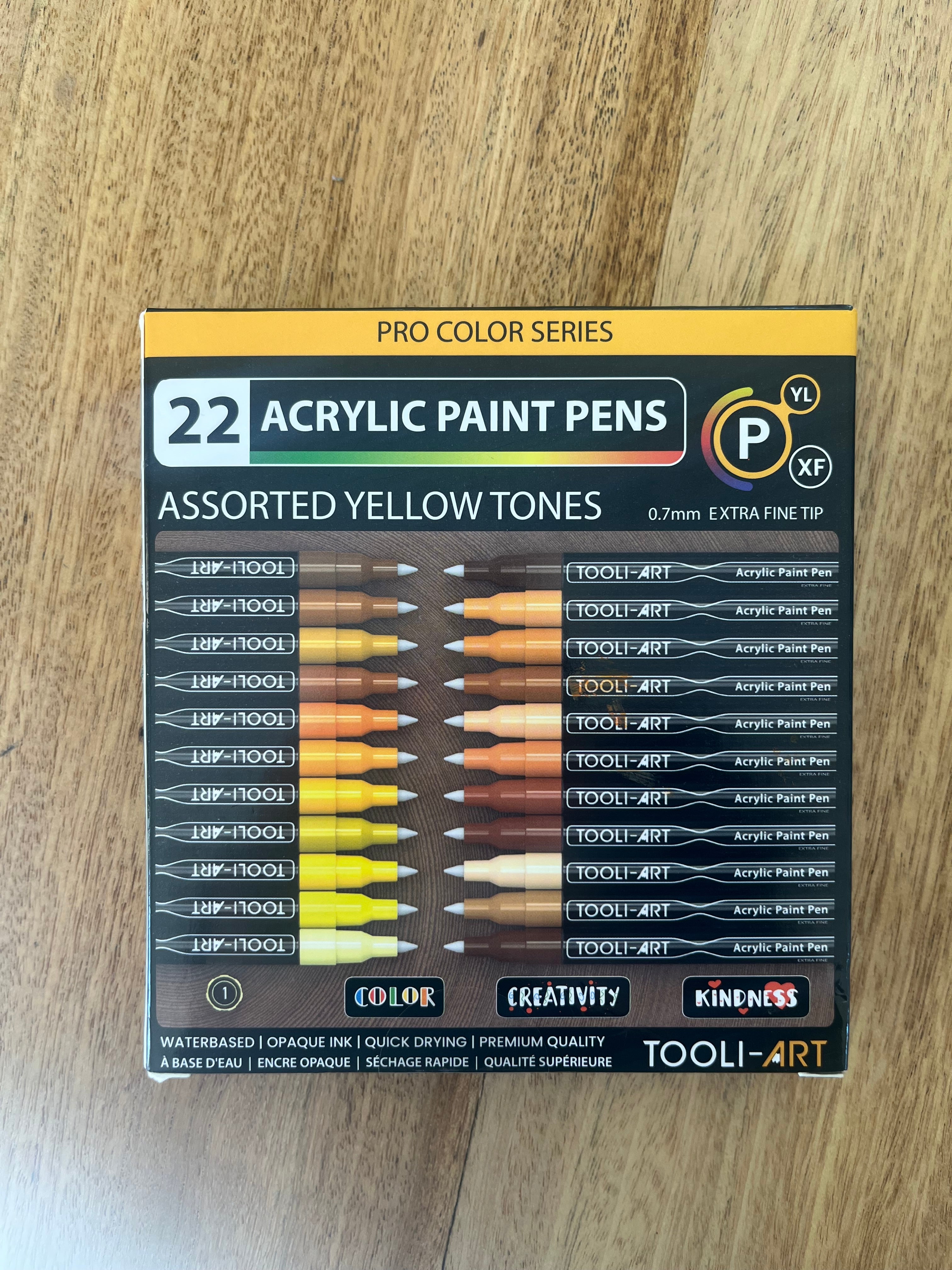 Tooli Art Pro Color – Pack Jaune 0,7 mm (vente à l’unité)