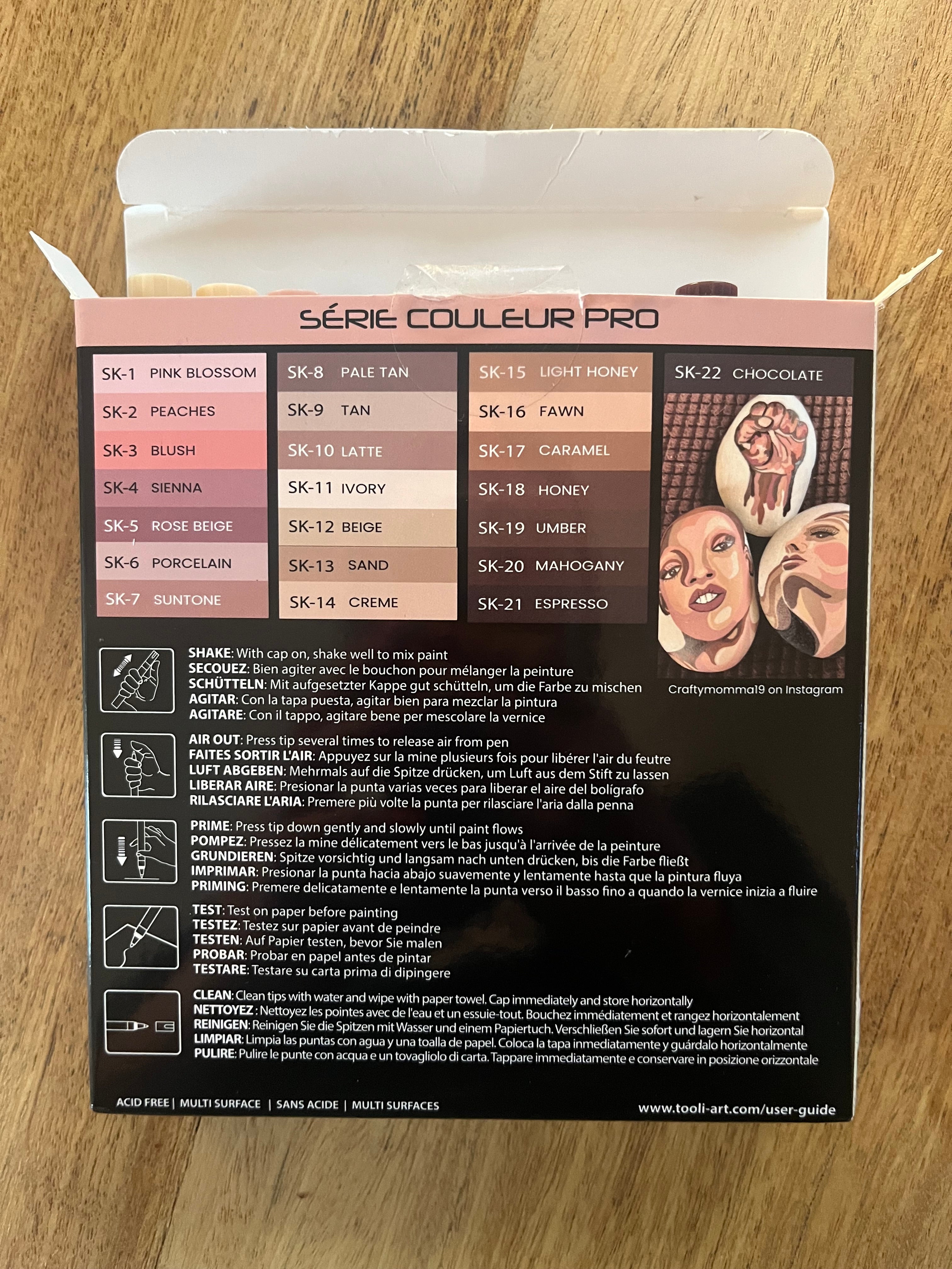 Tooli Art Pro Color – Pack Peau / Beige 0,7 mm (vente à l’unité)